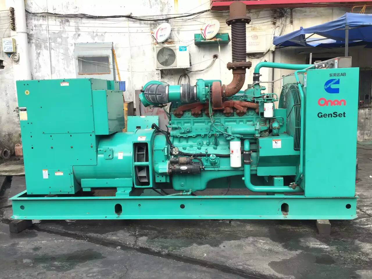 巴马租赁发电机-柴油发电机不正常冒烟的原因